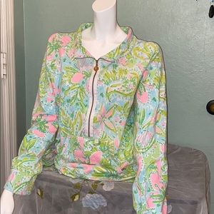 Lilly Pulitzer Skipper Printed Popover Sweatshirt